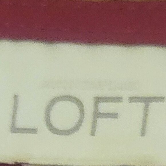 LOFT Fuchsia Satin Sleeveless Ruffles Blouse - Size L - Picture 2 of 6